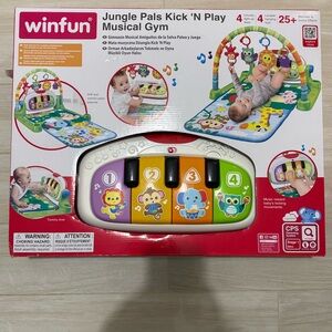 Jungle Pals Kick 'N Play Musical Gym - Multicolor
